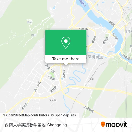 西南大学实践教学基地 map