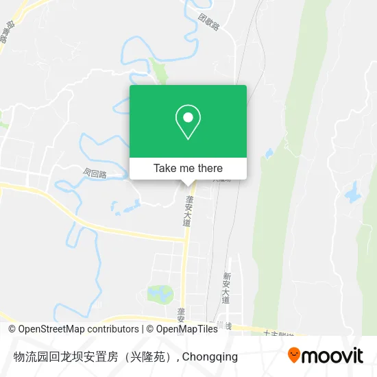 物流园回龙坝安置房（兴隆苑） map