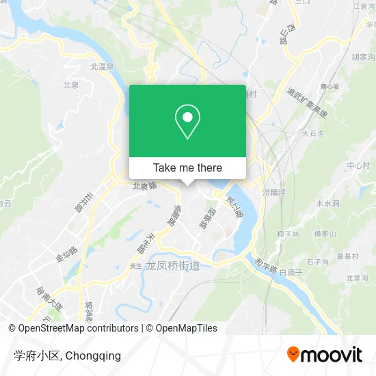 学府小区 map