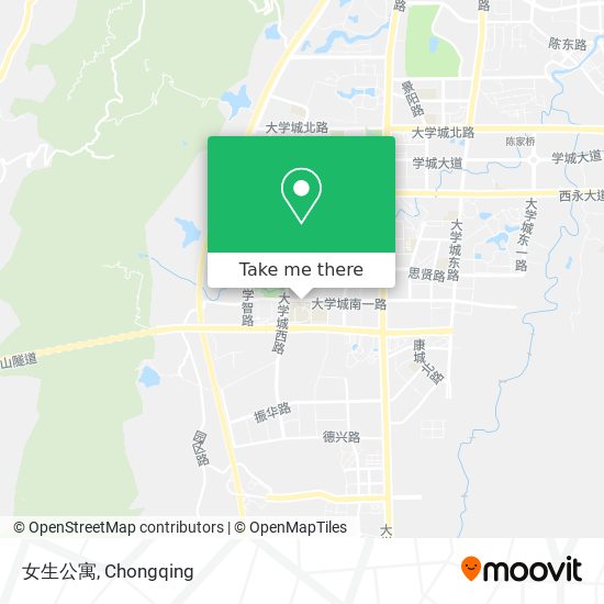 女生公寓 map