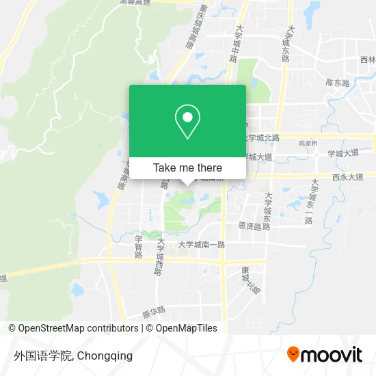 外国语学院 map