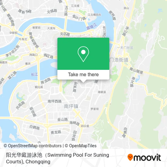 阳光华庭游泳池（Swimming Pool For Suning Courts) map