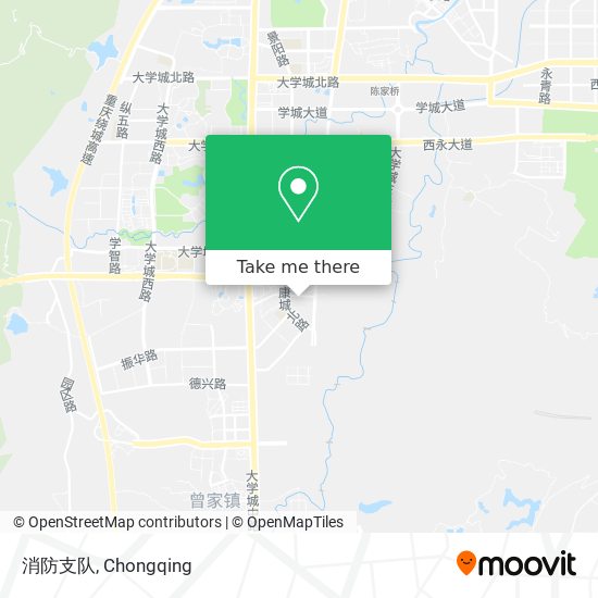 消防支队 map