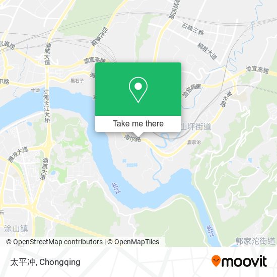 太平冲 map