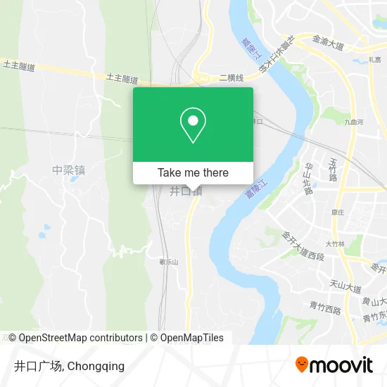 井口广场 map