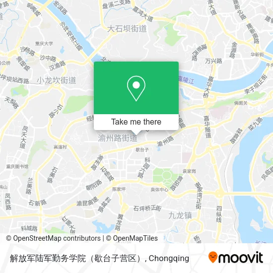 解放军陆军勤务学院（歇台子营区） map