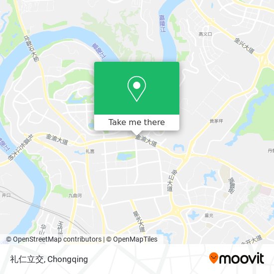 礼仁立交 map