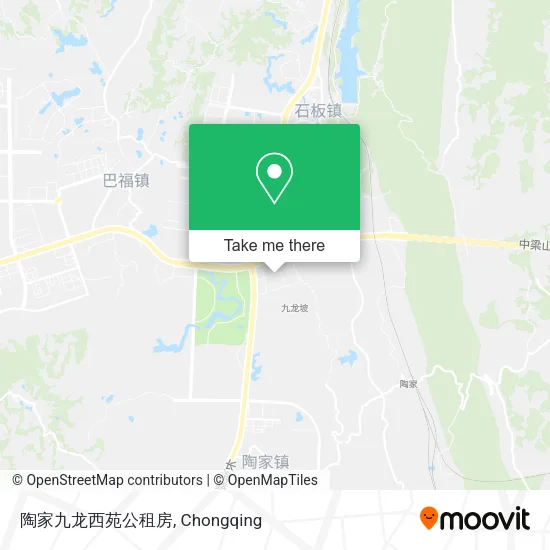陶家九龙西苑公租房 map