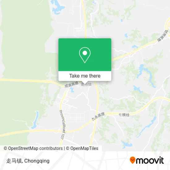 走马镇 map