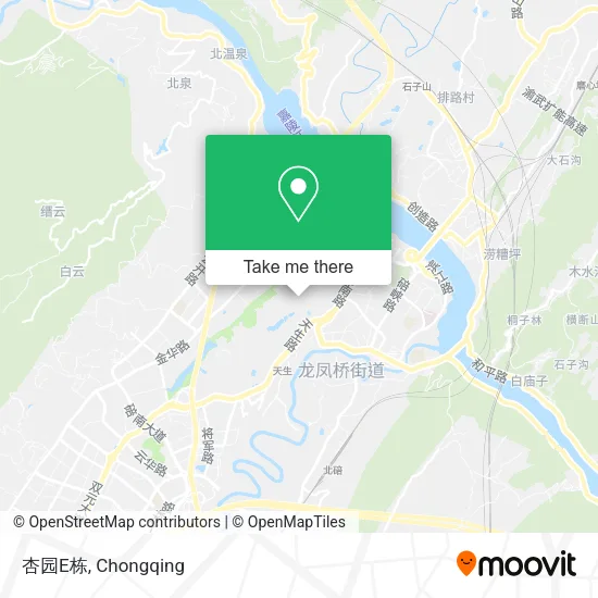 杏园E栋 map