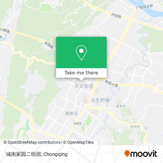 城南家园二组团 map