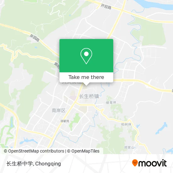 长生桥中学 map