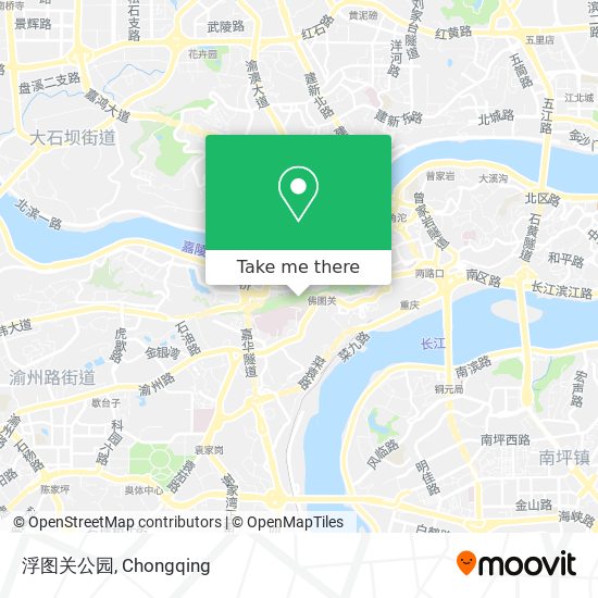 浮图关公园 map