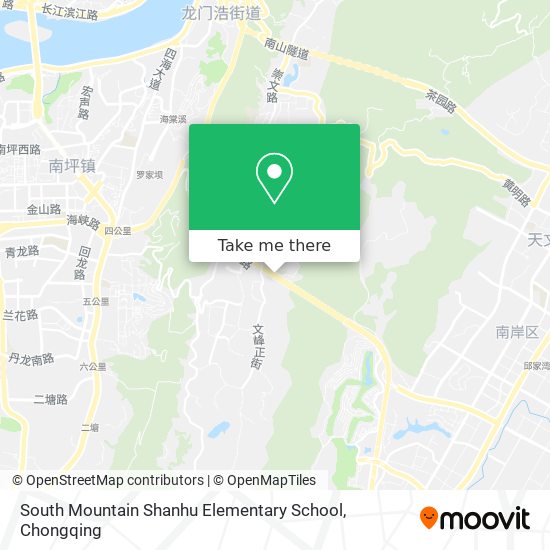 South Mountain Shanhu Elementary School map