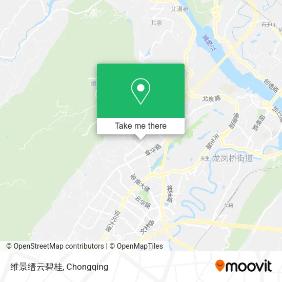 维景缙云碧桂 map