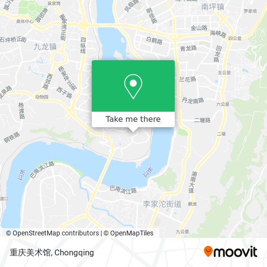重庆美术馆 map