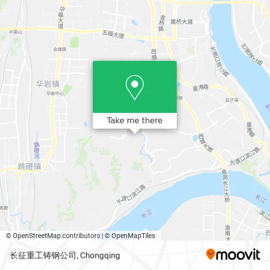 长征重工铸钢公司 map