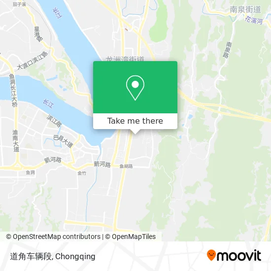 道角车辆段 map