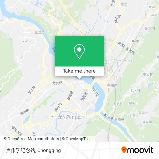 卢作孚纪念馆 map