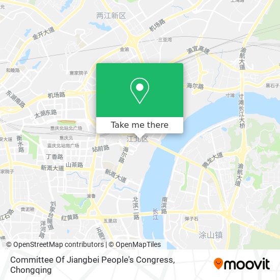 Committee Of Jiangbei People's Congress map