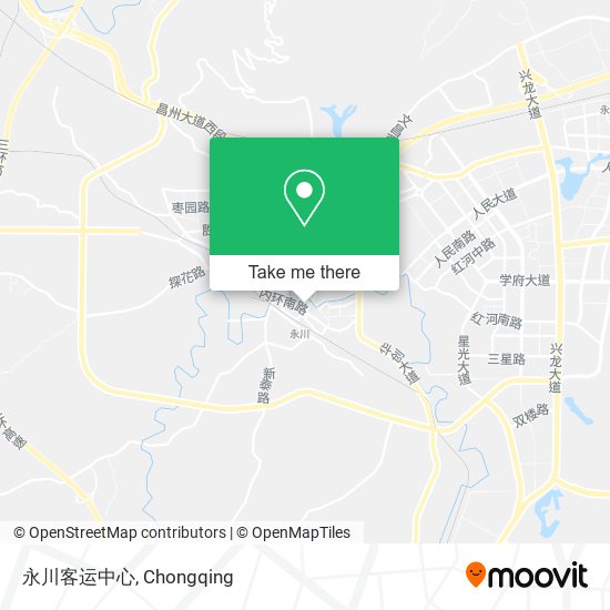 永川客运中心 map
