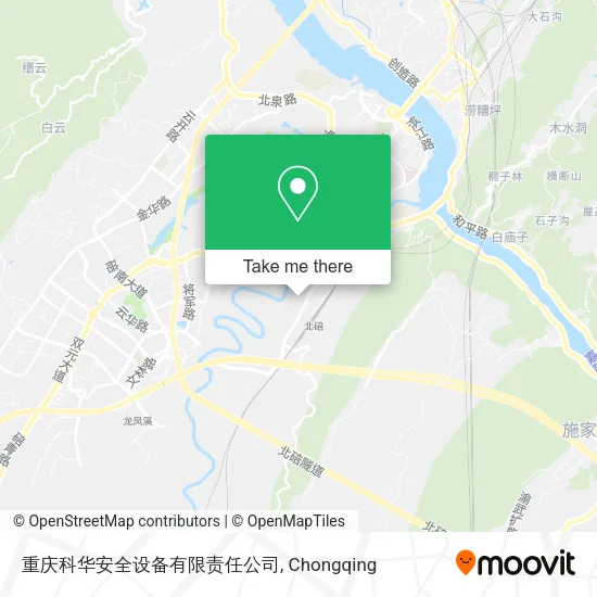 重庆科华安全设备有限责任公司 map