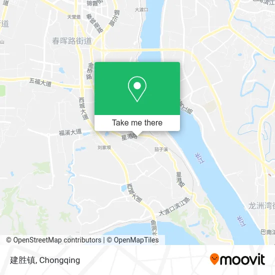 建胜镇 map
