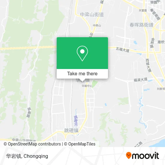 华岩镇 map