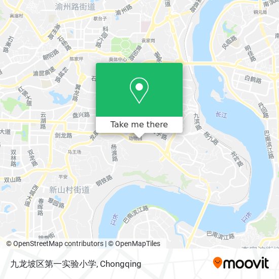 九龙坡区第一实验小学 map