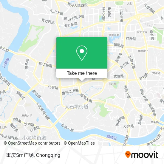 重庆Sm广场 map