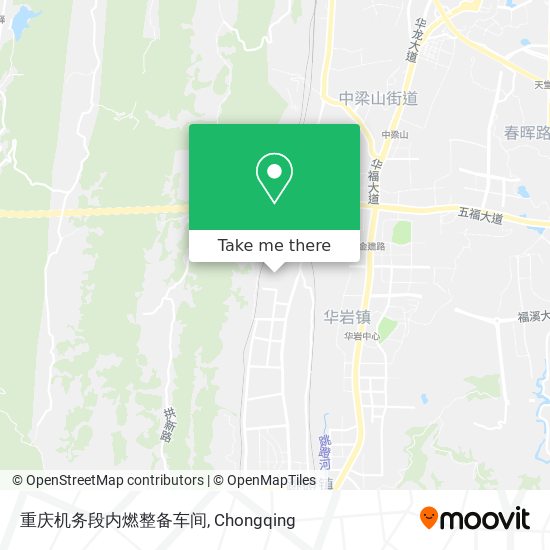 重庆机务段内燃整备车间 map