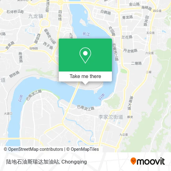 陆地石油斯瑞达加油站 map