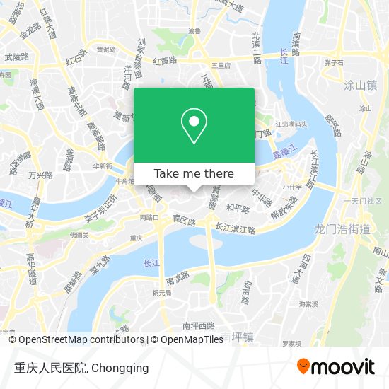 重庆人民医院 map