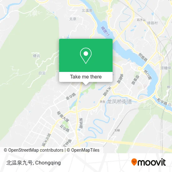 北温泉九号 map
