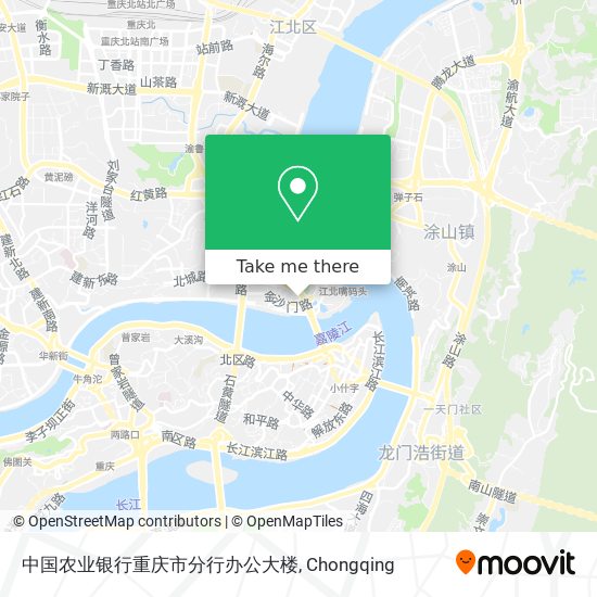 中国农业银行重庆市分行办公大楼 map