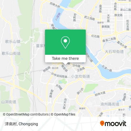 津南村 map