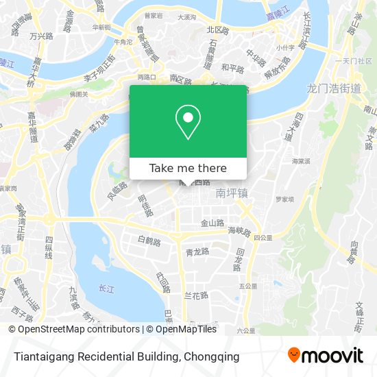 Tiantaigang Recidential Building map