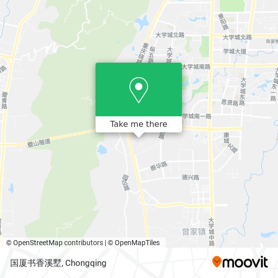 国厦书香溪墅 map