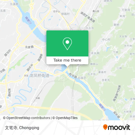 文笔寺 map