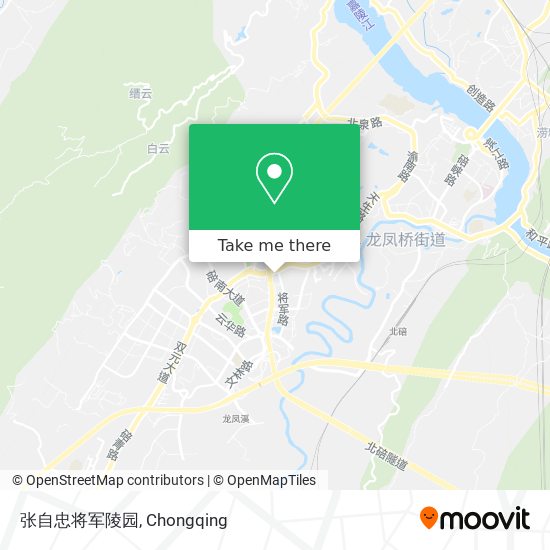 张自忠将军陵园 map