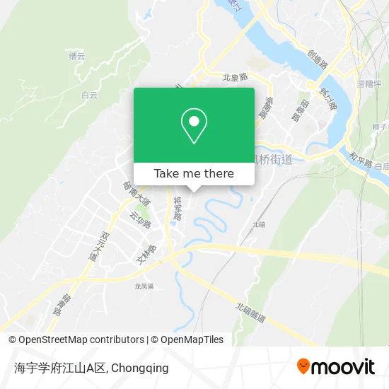 海宇学府江山A区 map