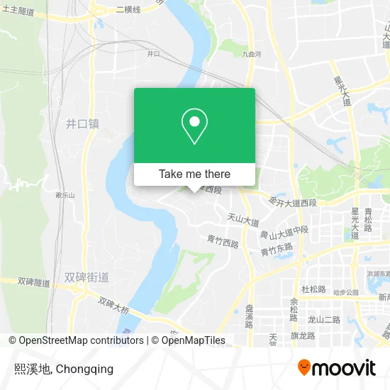 熙溪地 map