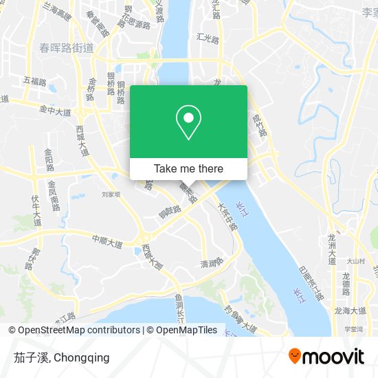 茄子溪 map