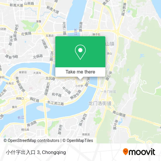 小什字出入口 3 map
