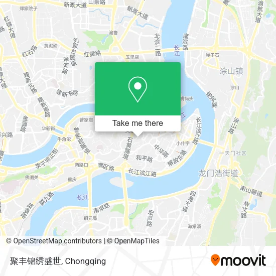 聚丰锦绣盛世 map