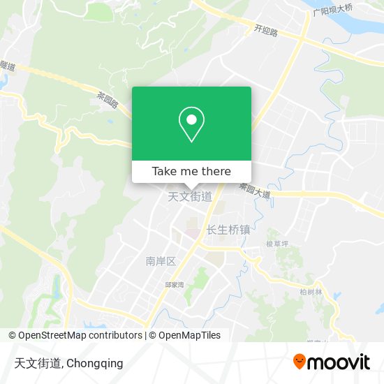 天文街道 map