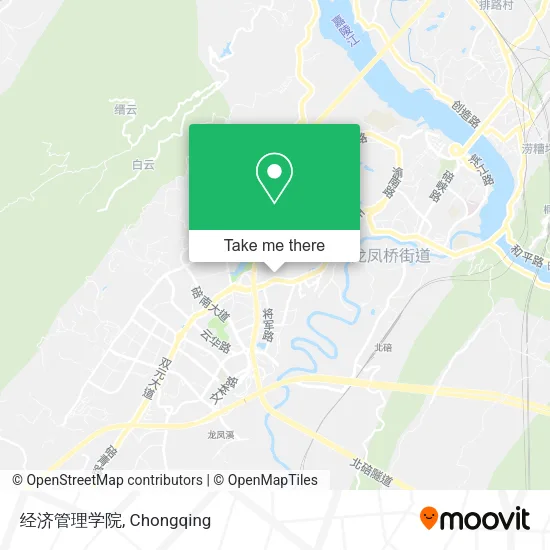 经济管理学院 map