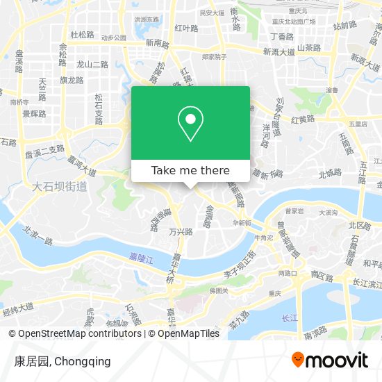 康居园 map