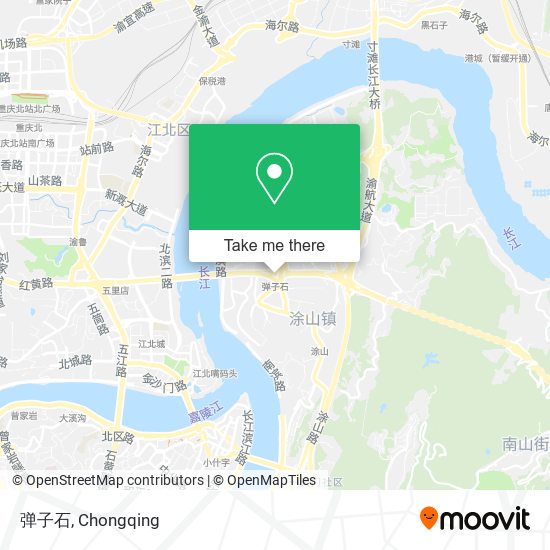 弹子石 map
