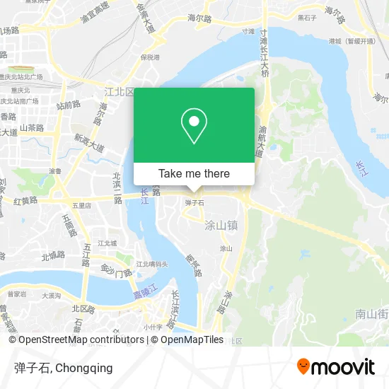 弹子石 map